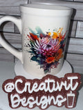 Mom Life Floral Mug – Bold, Beautiful, and Full of Love